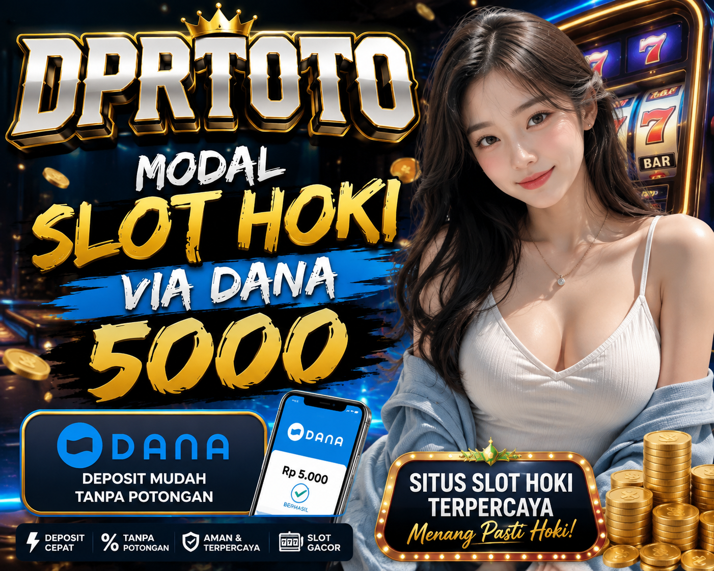 Slot Hoki Front Black 